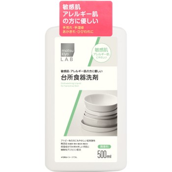 마츠키요 LAB 민감 피부에 부드러운 주방 식기세척제 500ml