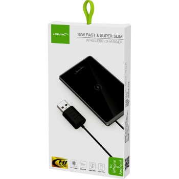 초박형 고속 15W 무선 충전기