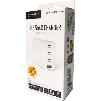 하이디스크 PD3.0 TYPEC/A 100W AC 충전기