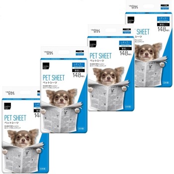 마츠키요 펫 시트 얇은 레귤러 1케이스(4개입) R148매 케이스