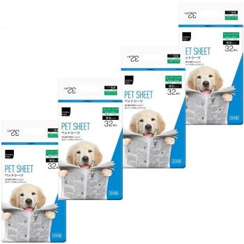 마츠키요 얇은 펫시트 S 와이드 1케이스 (4개입) 32매 케이스