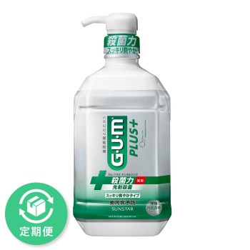 GUM 플러스 덴탈 린스 상쾌 900ml×3 썬스타