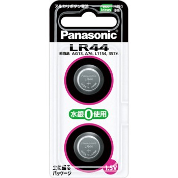 알카리 버튼전지 LR-44/2P 파나소닉