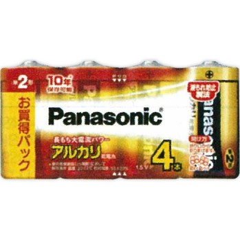 알칼리 건전지 단2형 LR14XJ/4SW 파나소닉
