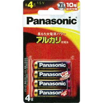 알칼리건전지 AA형 LR03XJ/4B 파나소닉