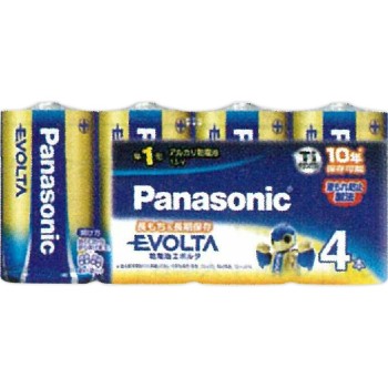 건전지 에볼타 단1형 LR20EJ/4SW 파나소닉