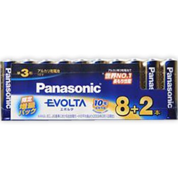건전지 에볼타 단3형 LR6EJSP/10S 파나소닉
