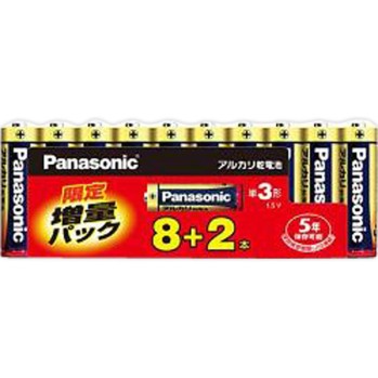 알칼리 건전지 단3형 LR6XJSP/10S 파나소닉