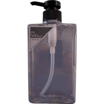 리필보틀 무지 클리어 500ml 크루