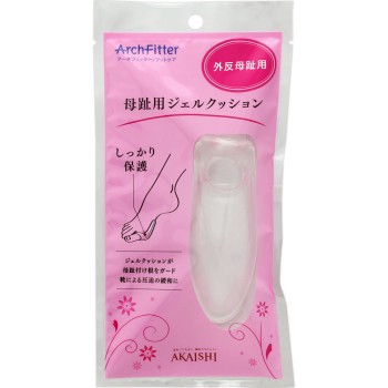 엄지발가락용 젤 쿠션 클리어 아카이시