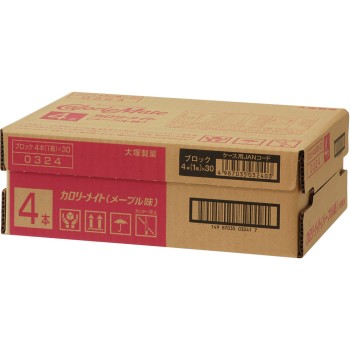 칼로리메이트 블록 메이플맛 80g×30 오츠카제약