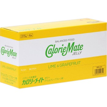 칼로리메이트 젤리 라임&그레이프 215g×6 오츠카제약
