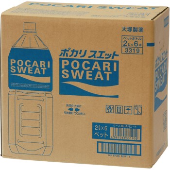 포카리스웨트 페트 케이스 2L×6