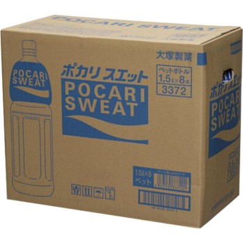 포카리스웨트 페트 케이스 1.5L×8