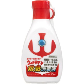 울트라맨 구급 소독액 75ml 교리츠 약품공업