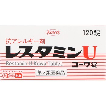 레스타민U코와정 120정 코와