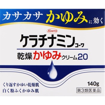 케라치나민코와 건조가려움크림20 140g 코와