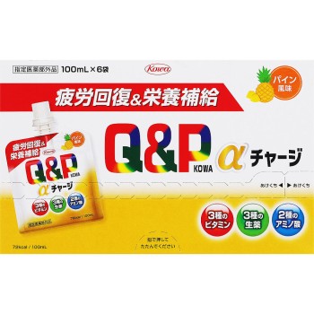 큐피코와알파차지 100ml×6 코와