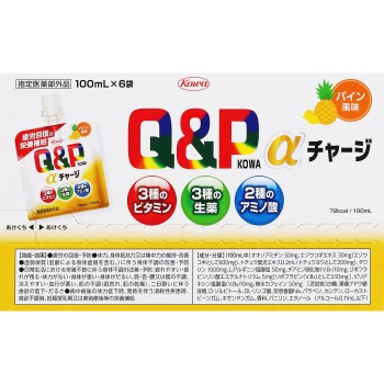 큐피코와알파차지 100ml×6 코와