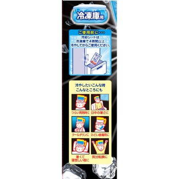 냉동고용 해열 쿨링시트 스트롱 성인용 12매 고바야시제약