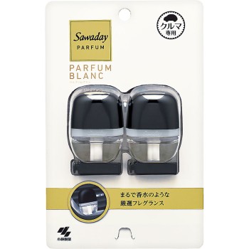Sawady 차량 전용 클립 퍼퓸 블랑 6ml×2 고바야시제약