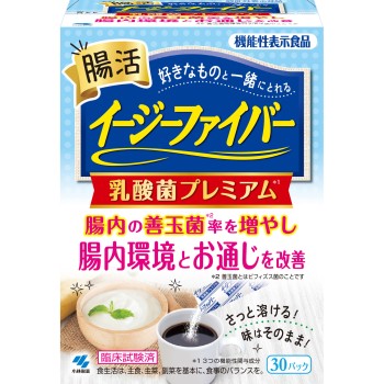 이지화이버 유산균 프리미엄 30팩 고바야시제약