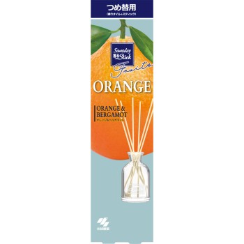 Sawday 향기 스틱 리필 후르츠 오렌지 & 베르가못 70ml 고바야시제약