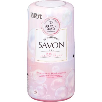 소취원 SAVON 세탁한 듯한 플로럴 소프 400ml 고바야시제약