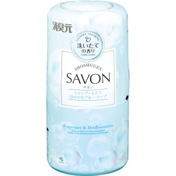 소취원 SAVON 샴푸한 듯한 은은한 블루 소프 400ml 고바야시제약
