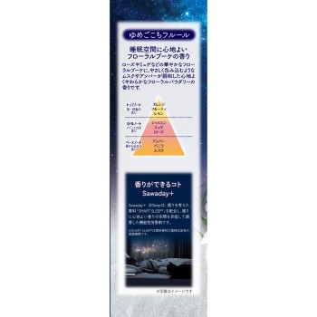 Sawaday+@sleep 유메고코치 플뢰르 70ml 고바야시제약
