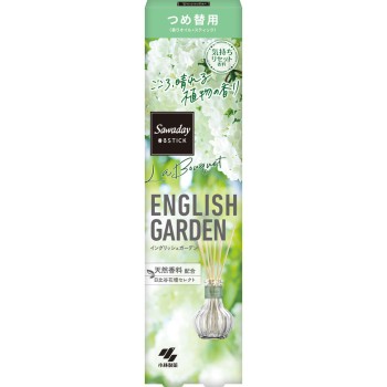 Sawaday 향기 스틱 La Bouquet 리필 잉글리시 가든 70ml 고바야시제약