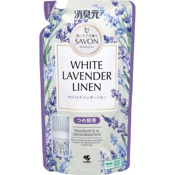 쇼취모토 SAVON 리필용 화이트 라벤더 리넨 400ml 고바야시제약