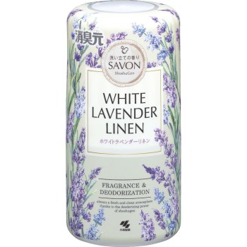 소취원 SAVON 화이트 라벤더 리넨 400ml 고바야시제약