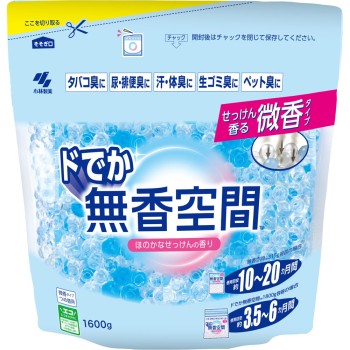 도데카 무향 공간 비누향 교체 1600g 고바야시제약