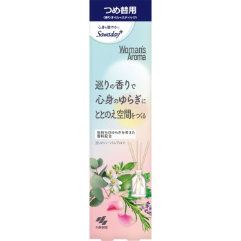 Sawady+Woman's Aroma 순환 허브아로마 리필용 70ml 고바야시제약