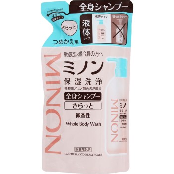미노온전신샴푸 산뜻 타입 리필380mL 다이이치산쿄 헬스케어
