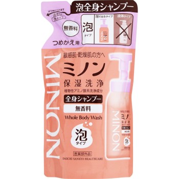 미노온전신샴푸거품 타입 리필400mL 다이이치산쿄 헬스케어