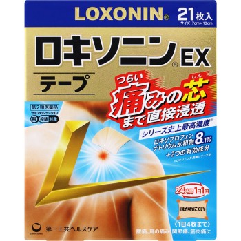 록소닌 S EX 테이프 21매 다이이치산쿄 헬스케어