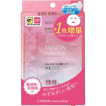미노온AM촉촉촉촉피부마스크 증량품격 22ml×5매입 다이이치산쿄 헬스케어