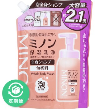 미노온전신샴푸거품 타입 리필840ml 다이이치산쿄 헬스케어