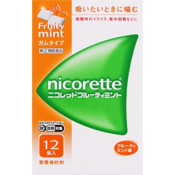 니코레트 프루티민트 12개 아리나민제약