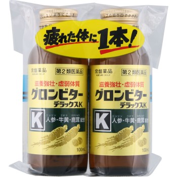 그론 비터 디럭스 K 100ml×2 도키와약품