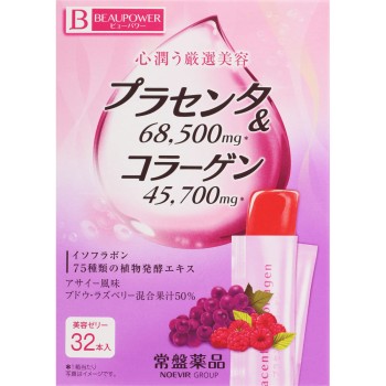BEAUPOWER 플라센타·콜라겐 아사이맛 32P 도키와약품