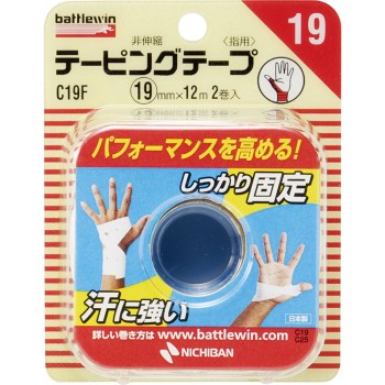 배틀윈 테이핑 테이프 비신축 타입 19mm폭 CH-19F 니치반