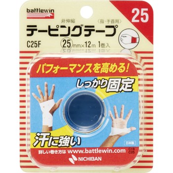 배틀윈 테이핑 테이프 비신축 타입 25mm폭 CH-25F 니치반