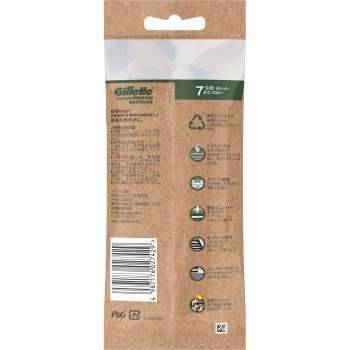 질레트 커스텀프리미엄 리사이클드 3개입 P&G재팬