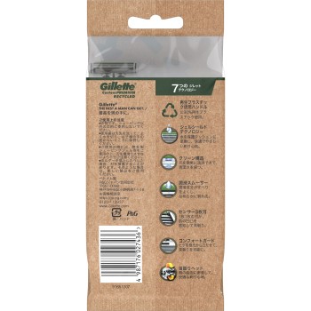 질레트 커스텀프리미엄 리사이클드 6개입 P&G재팬