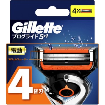 질레트 프로글라이드 파워 교체날4개 P&G재팬