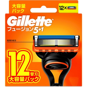 질레트 퓨전 매뉴얼 교체날12개 P&G재팬