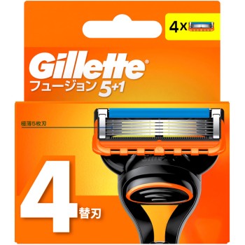 질레트 퓨전 매뉴얼 교체날4개 P&G재팬